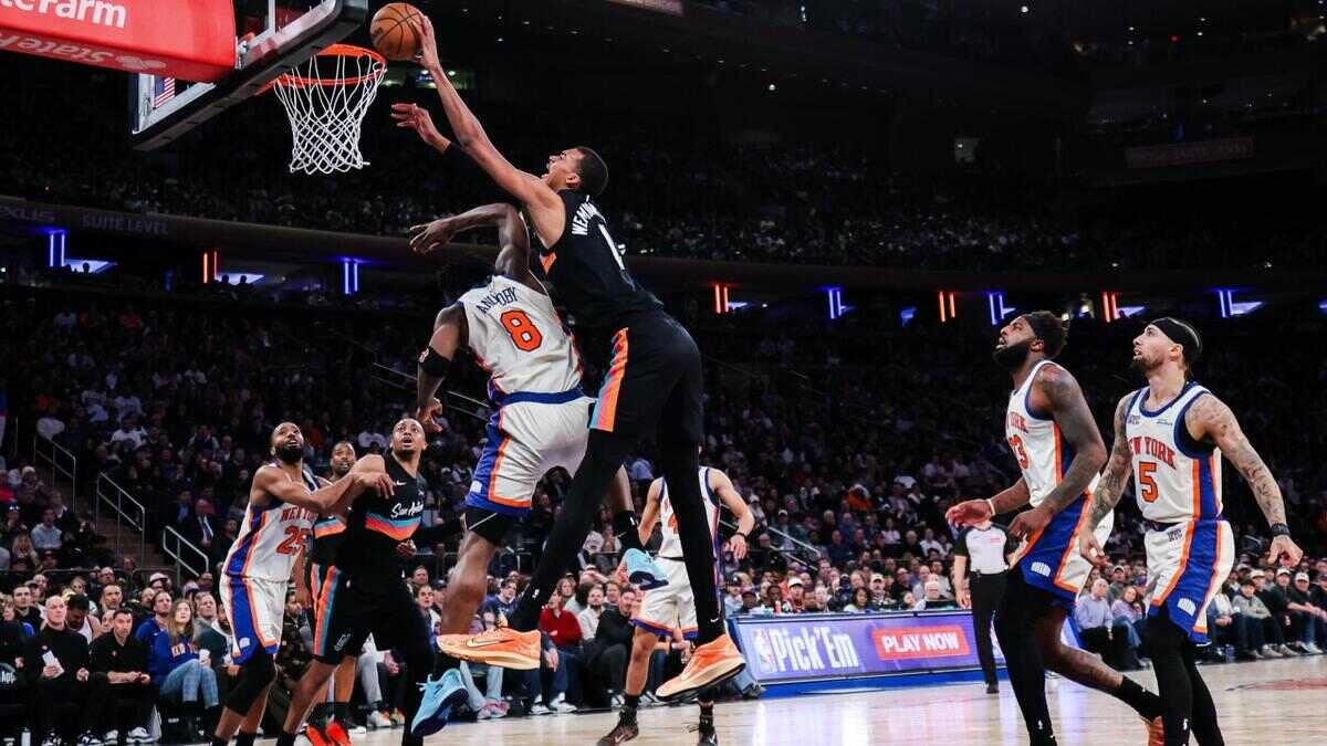 Третий матч финальной серии NBA 2026.